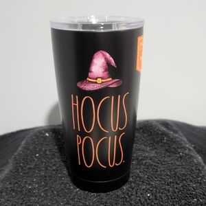 Rae Dunn Halloween HOCUS POCUS Insulated Tumbler with lid